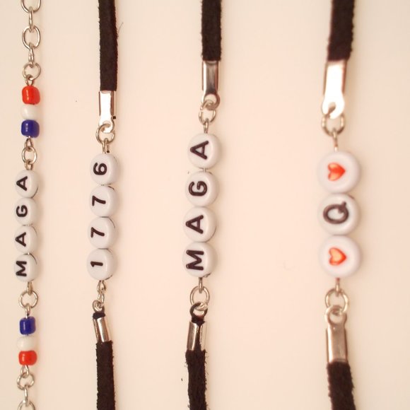 MAGA / Q / 1776 Bracelets WHOLE SET OF 4 BRACELETS - LAST ONE - Picture 5 of 9
